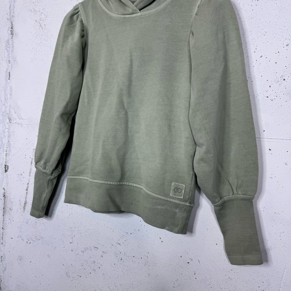 Calia Carrie Underwood Puff Sleeve Hooded Sweatshirt Size XS - Picture 3 of 11